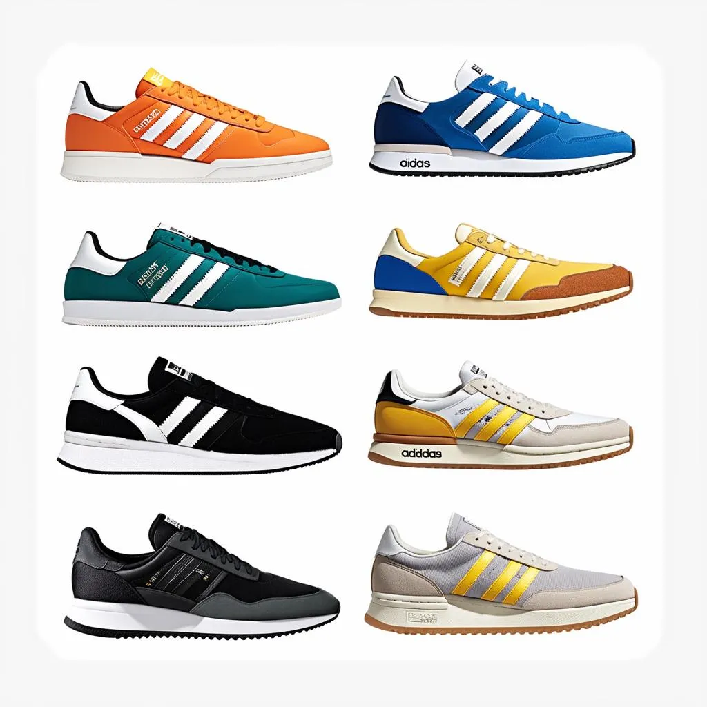 Giày thể thao Adidas Originals: phong cách cổ điển và hiện đại