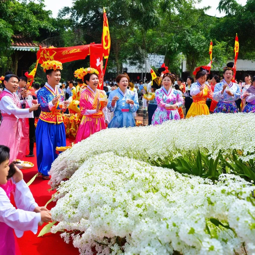 Lễ hội hoa ban trắng Điện Biên