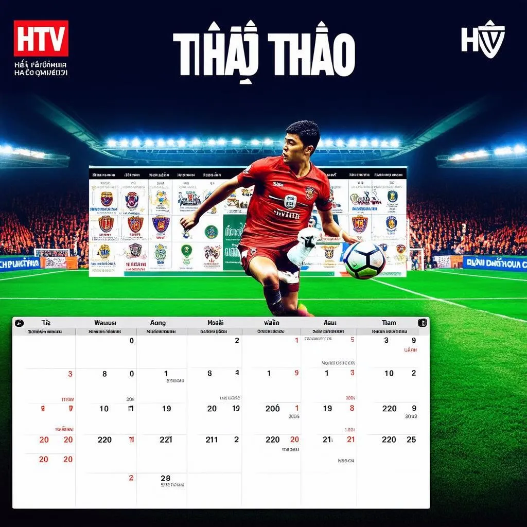 Lịch chiếu HTV Thể thao