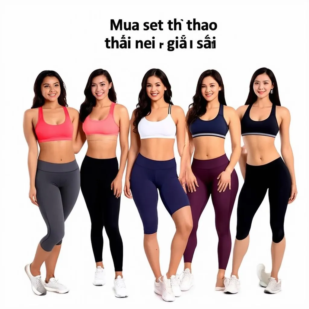 Mua set thể thao nữ giá sỉ