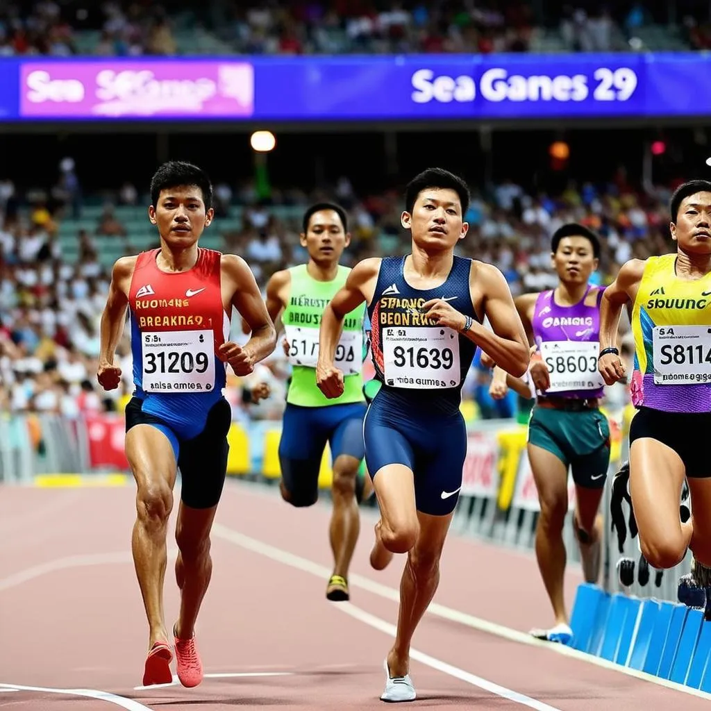 Dien kinh tai SEA Games 29