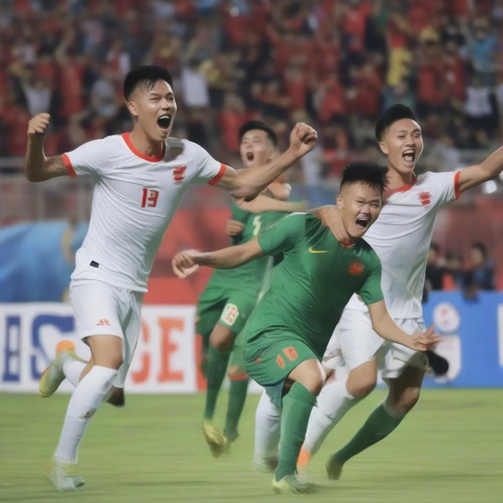 Anh Đức ghi bàn thắng quyết định AFF Cup 2018