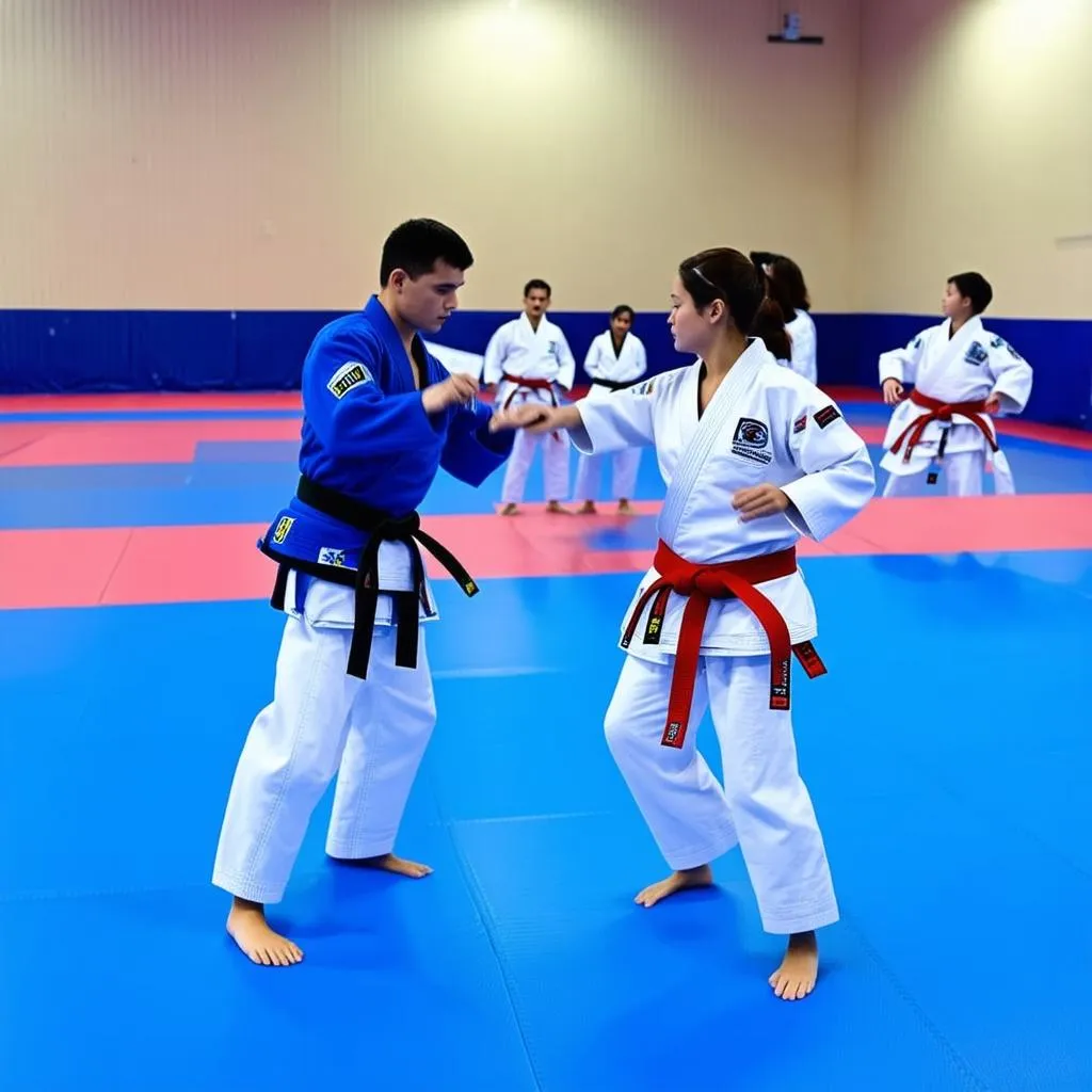 Nhà tập Taekwondo Nghệ An