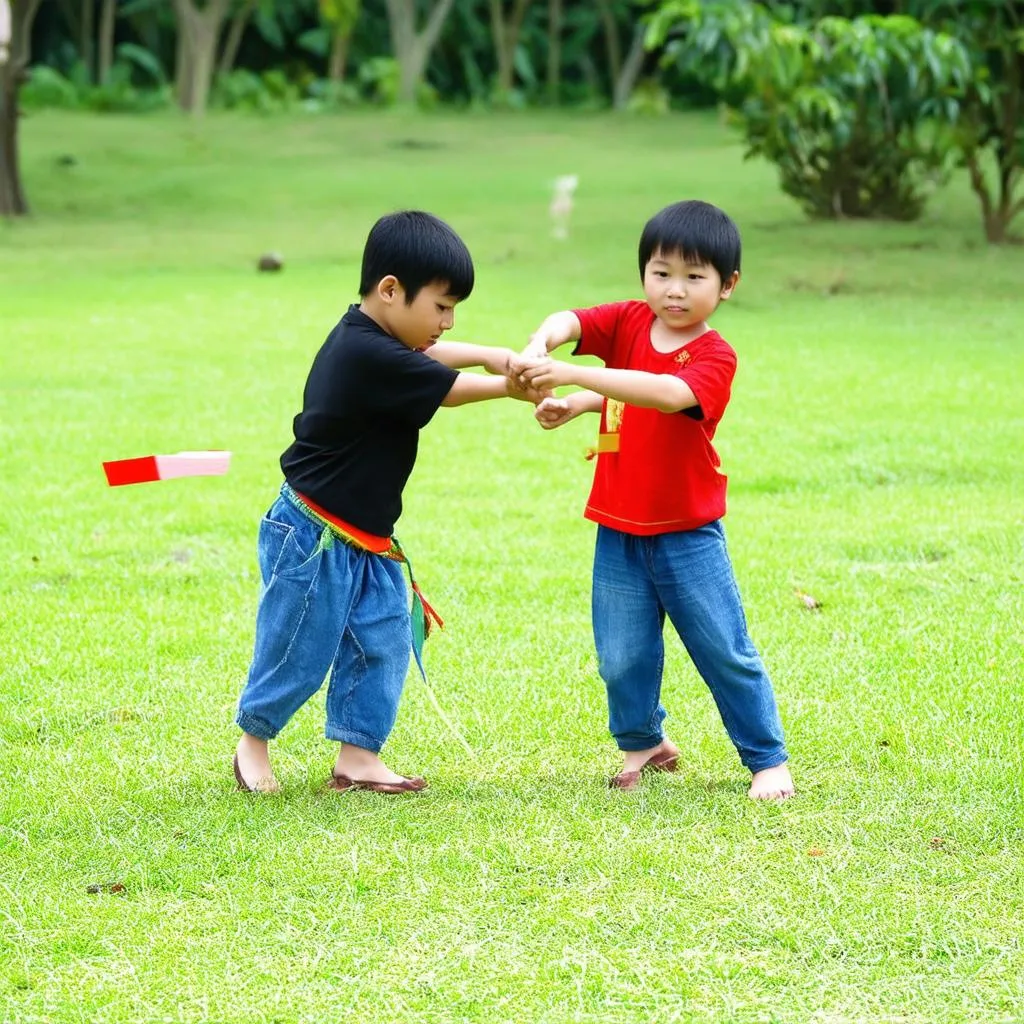 trò chơi dân gian-văn hóa-thể thao