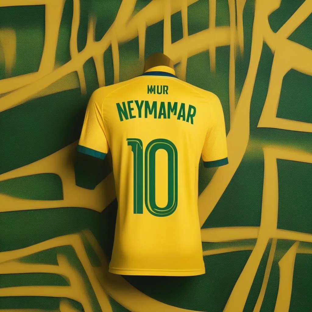 Áo Đấu Đội Tuyển Brazil Số 10 Neymar Jr - Biểu Tượng Phong Cách Samba