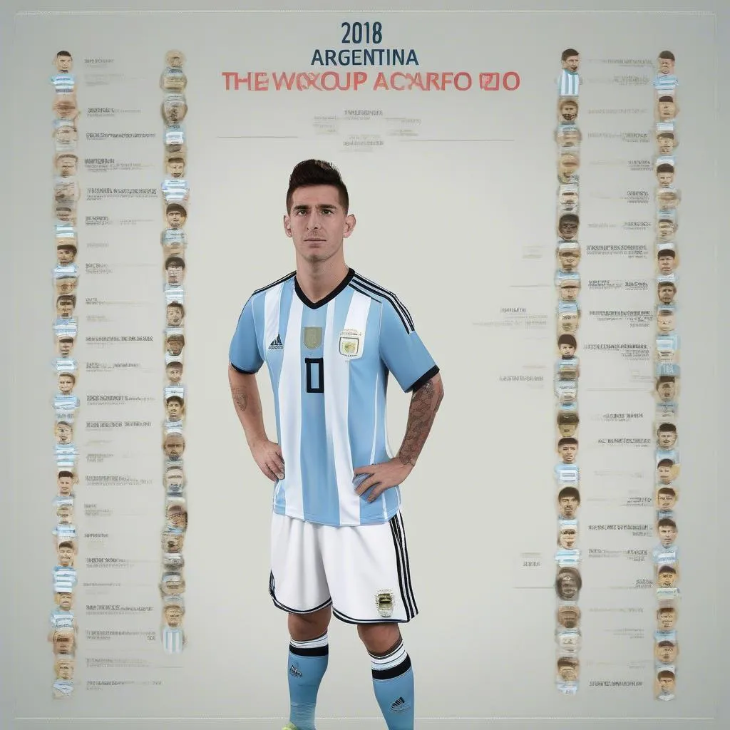 Danh sách đội tuyển Argentina tham dự World Cup 2018