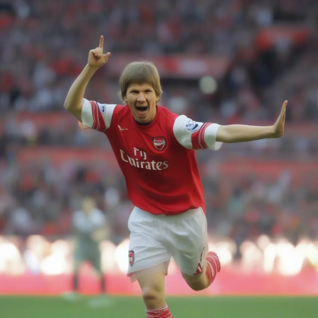 Andrei Arshavin, huyền thoại bóng đá Nga, từng khoác áo Arsenal