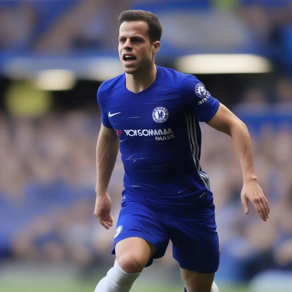 Cesar Azpilicueta, cầu thủ La Masia đang đá cho Chelsea