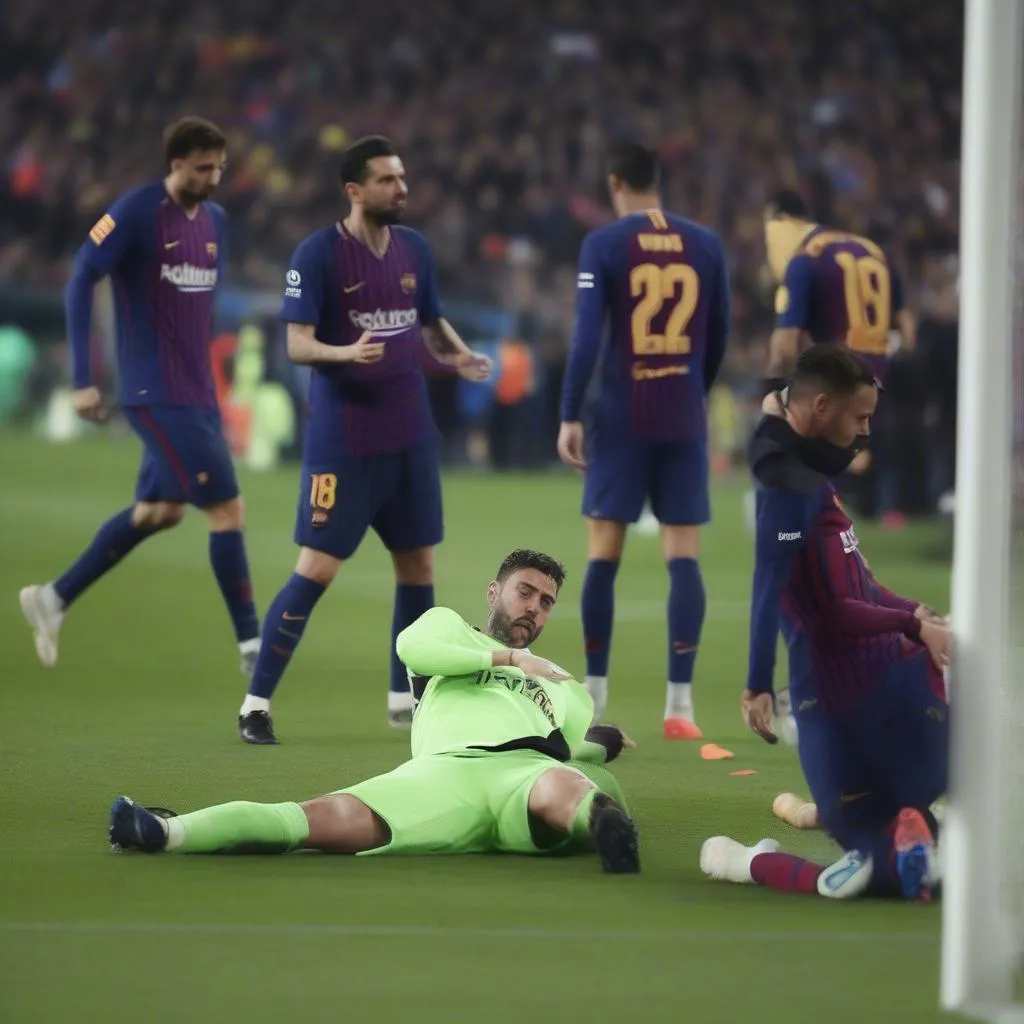 Barca thất bại ở Champions League 2018