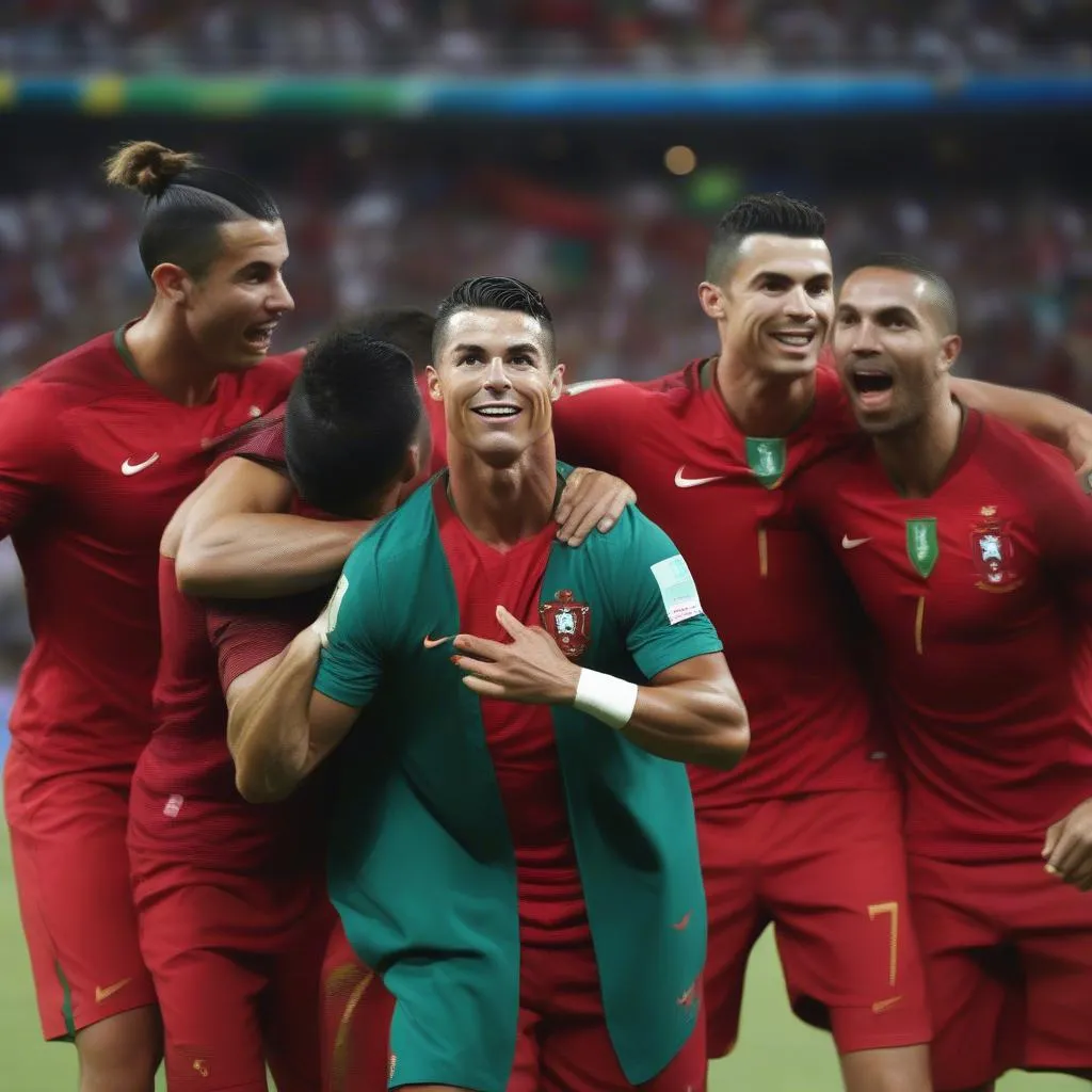 Ronaldo dẫn dắt Bồ Đào Nha chinh phục World Cup