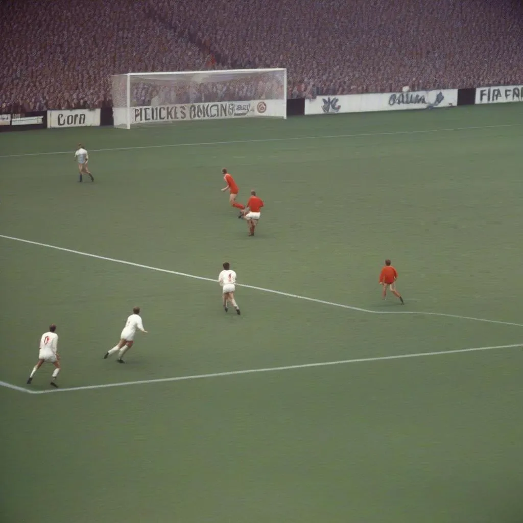 Bobby Charlton ghi bàn World Cup 1966