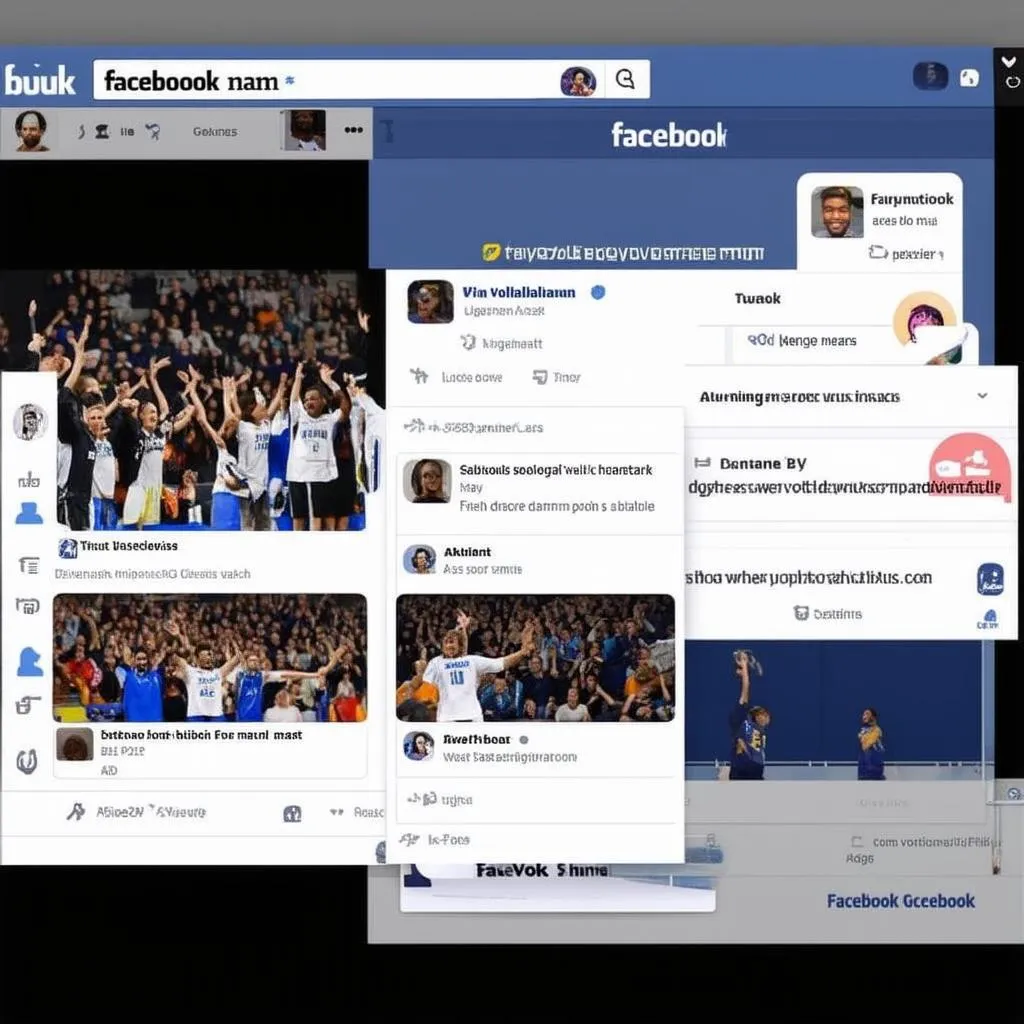 Facebook bóng chuyền