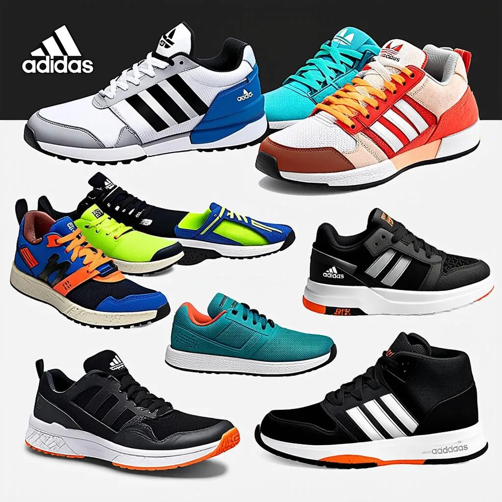 Các loại giày thể thao Adidas cho bé trai