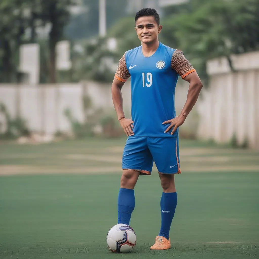 Hình ảnh cầu thủ Sunil Chhetri