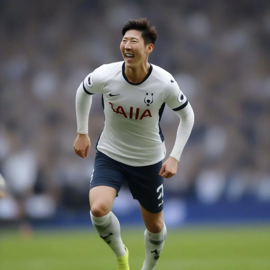 Hình ảnh Son Heung-min thi đấu cho Tottenham Hotspur