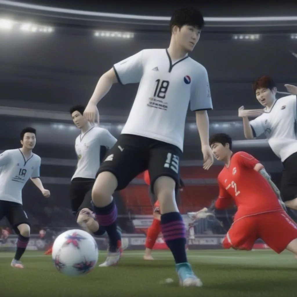 Hình ảnh minh họa cho cầu thủ Hàn Quốc trong FIFA Online 3