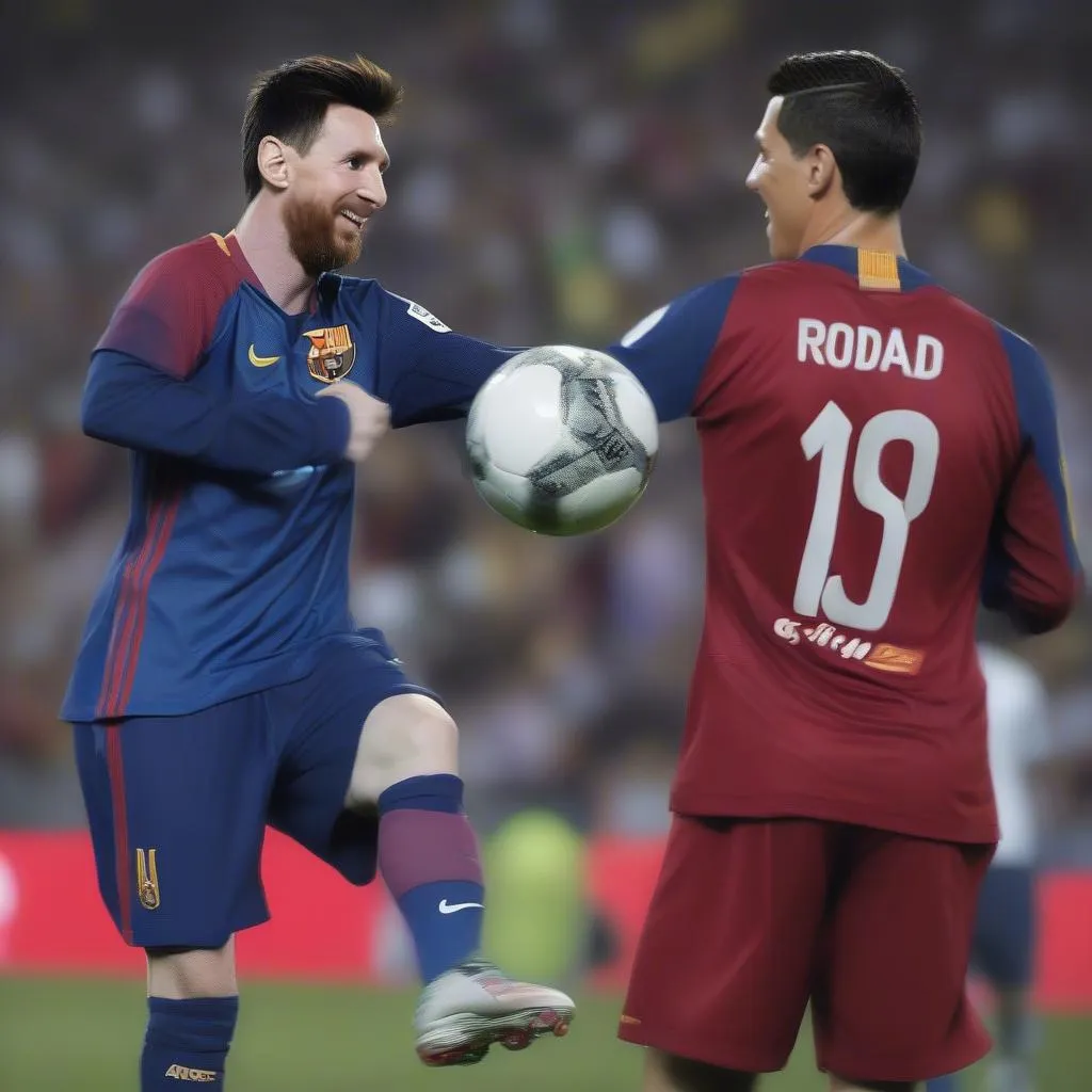 Lionel Messi Và Cristiano Ronaldo - Lionel Messi And Cristiano Ronaldo 