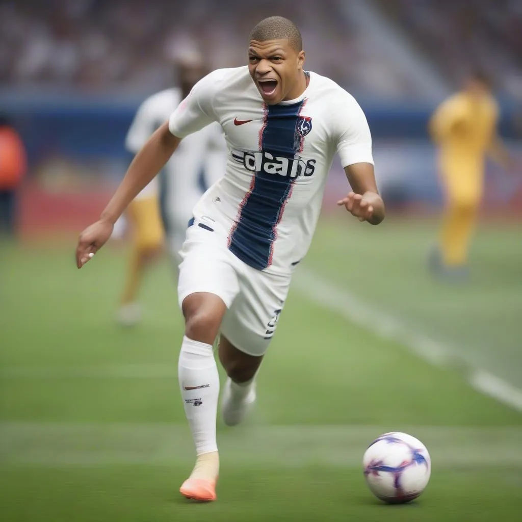 Mbappe trong FIFA Online 4: Tốc độ, rê bóng, dứt điểm