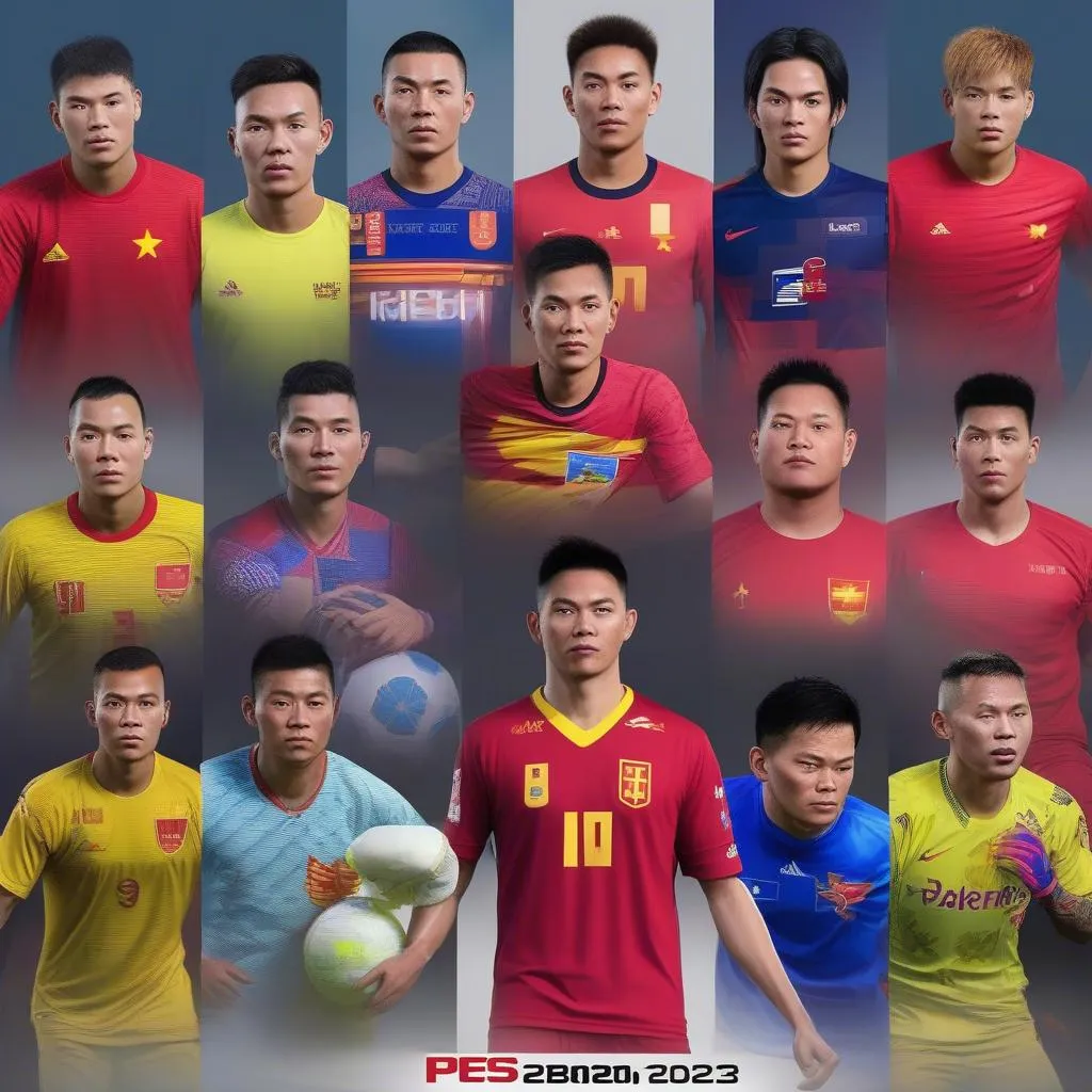 Cầu thủ Việt Nam trong PES 2023