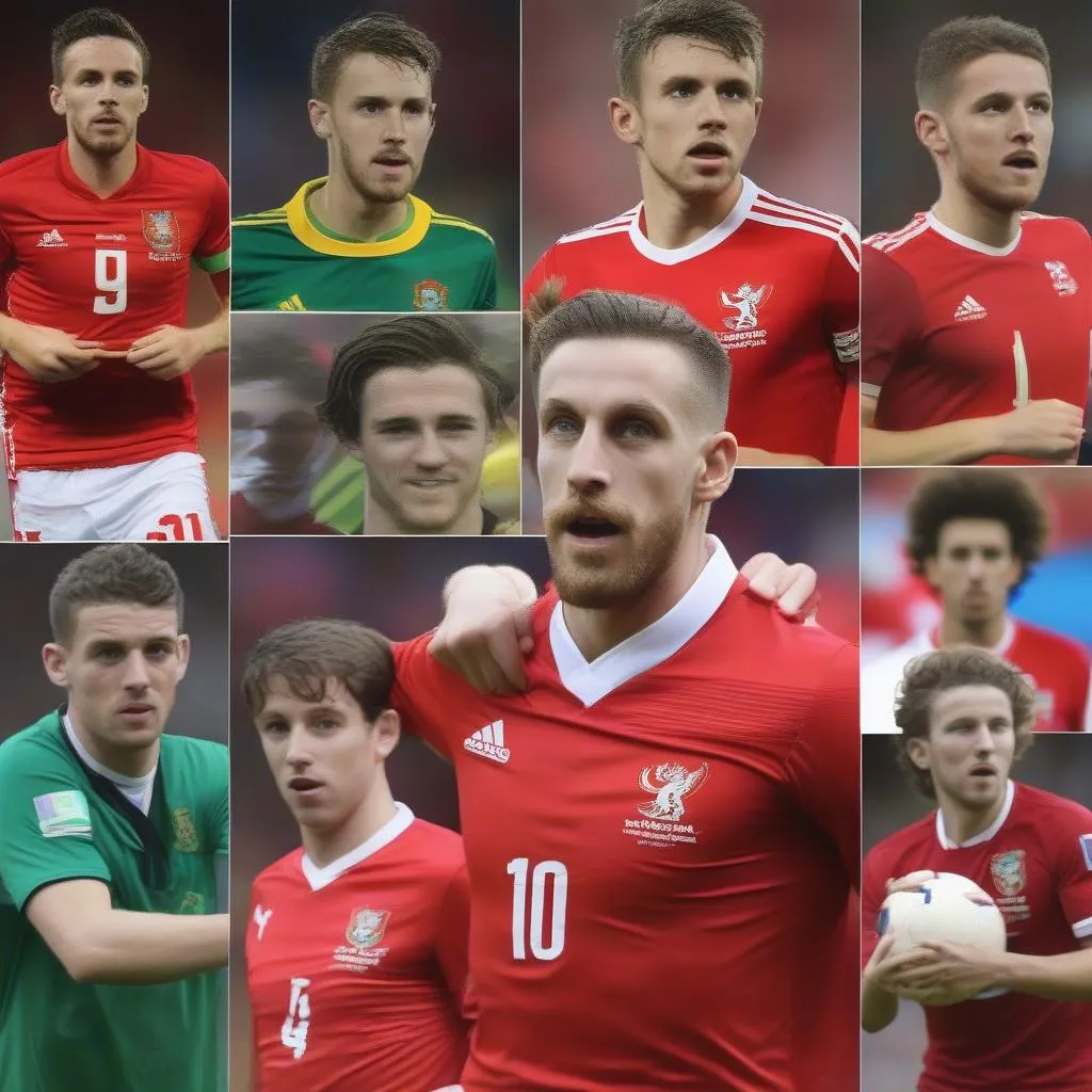 The new generation of Welsh footballers who are shaping the future of Welsh football.