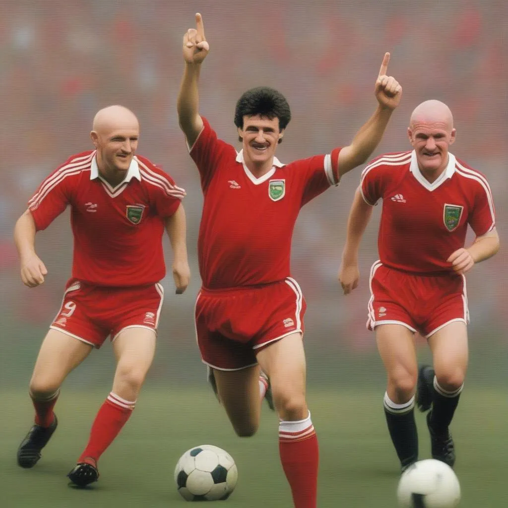 The golden generation of Welsh footballers who brought immense success to the nation.