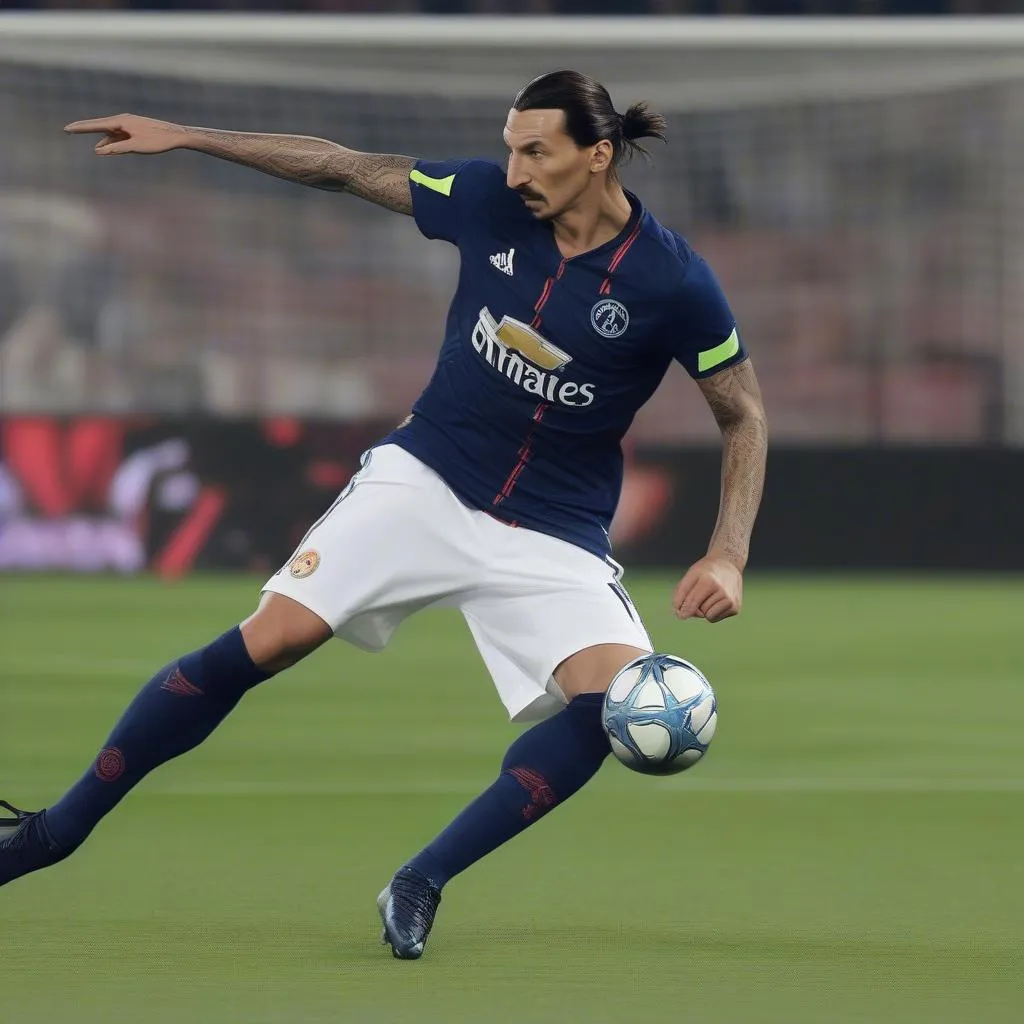 Zlatan Ibrahimović (Prime) thực hiện một pha ZD &quot;cực chất&quot;