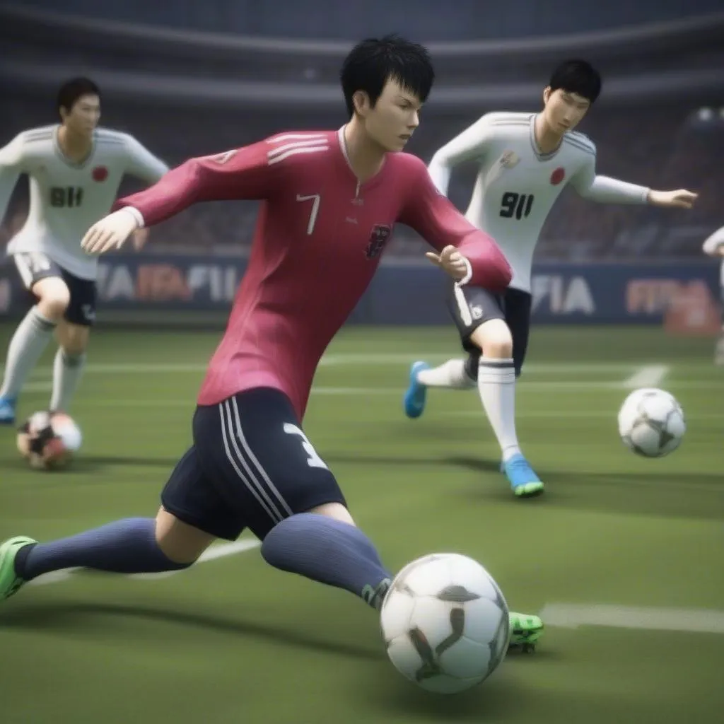 Cách đánh bại cầu thủ Hàn Quốc trong FIFA Online 3