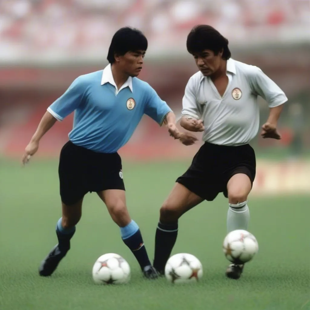 Minh Vương và Maradona: Tài năng bất chấp chiều cao