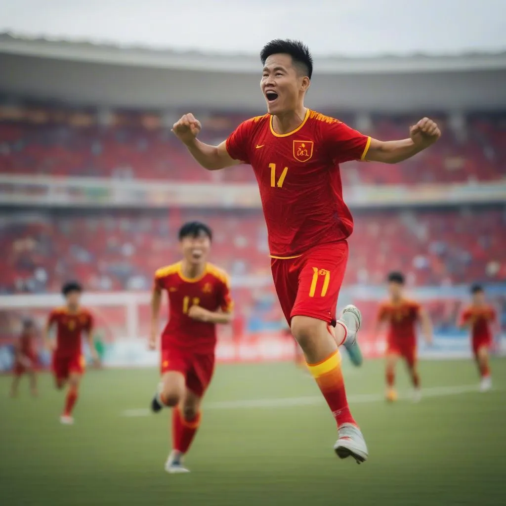 Công Phượng lập Hattrick