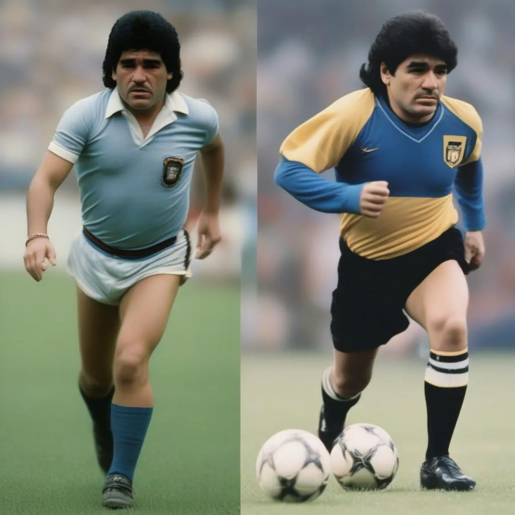 Danh sách cầu thủ sa giới hạn - Maradona