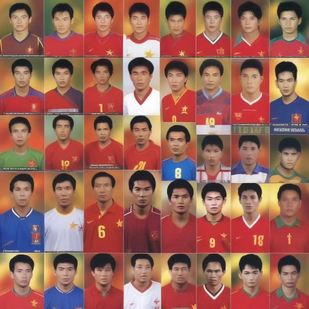 Danh sách đội tuyển Việt Nam tham dự AFF Cup 1996