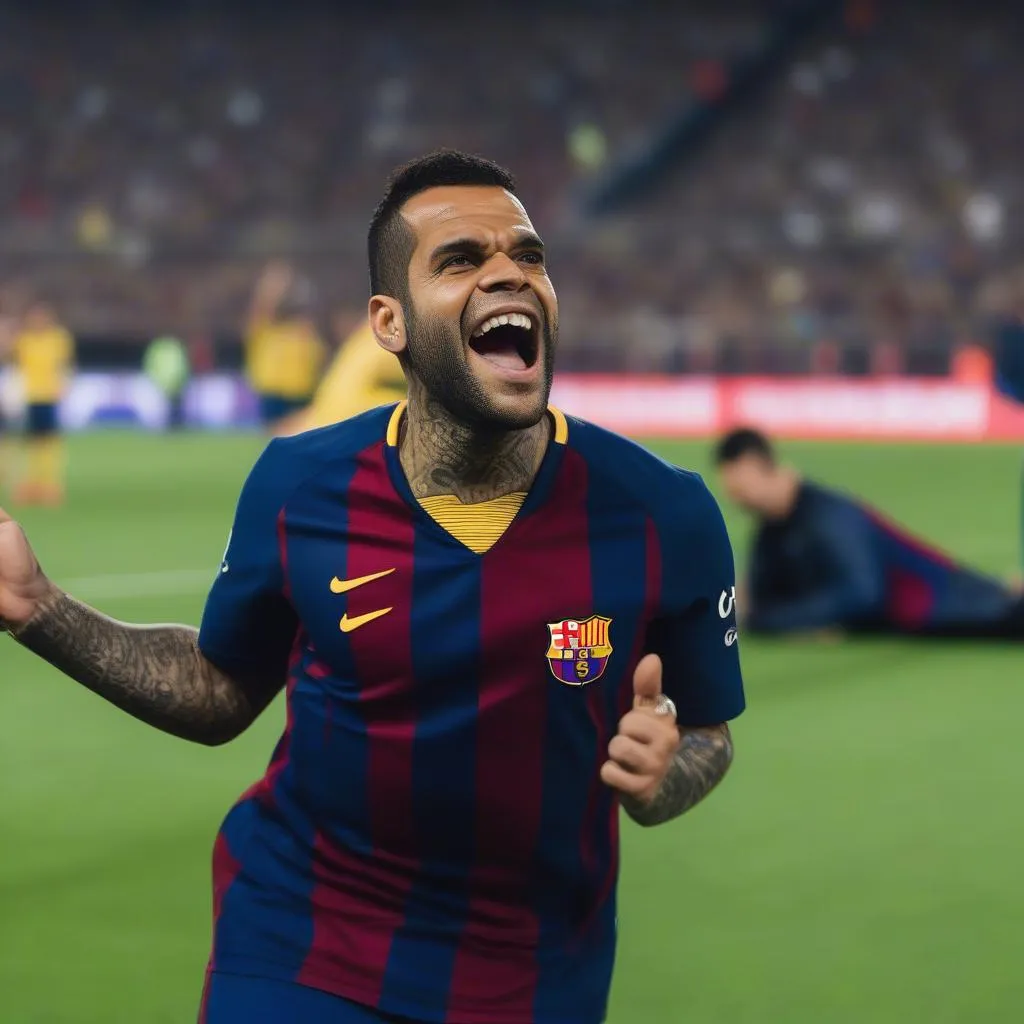 Dani Alves - Biểu tượng cánh phải Barca