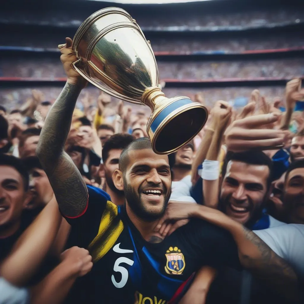 Daniel Alves với những danh hiệu