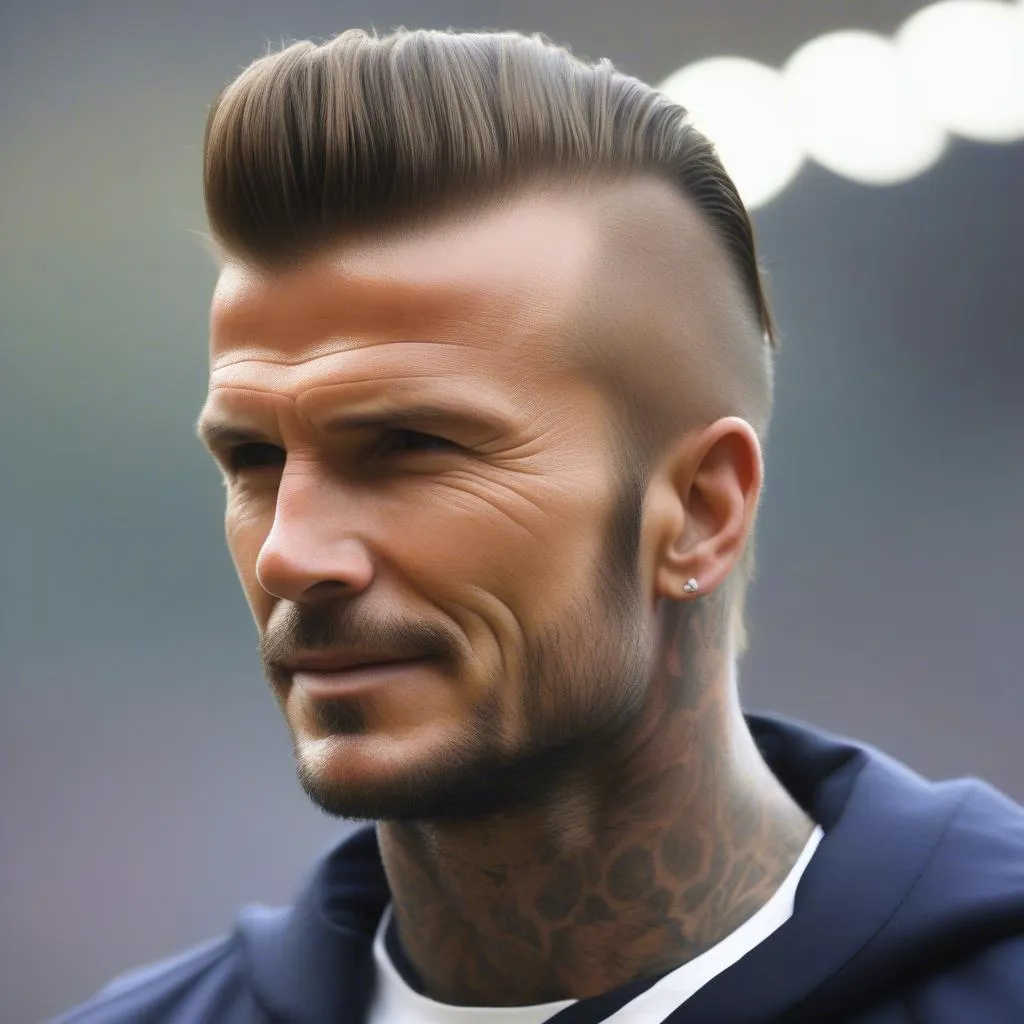 David Beckham: Kiểu tóc đẹp nhất của cầu thủ bóng đá