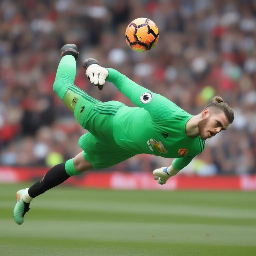 De Gea cứu thua cho Manchester United