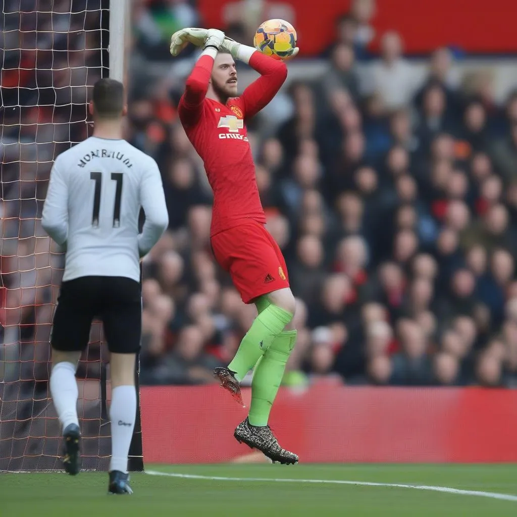 De Gea cứu thua ngoạn mục