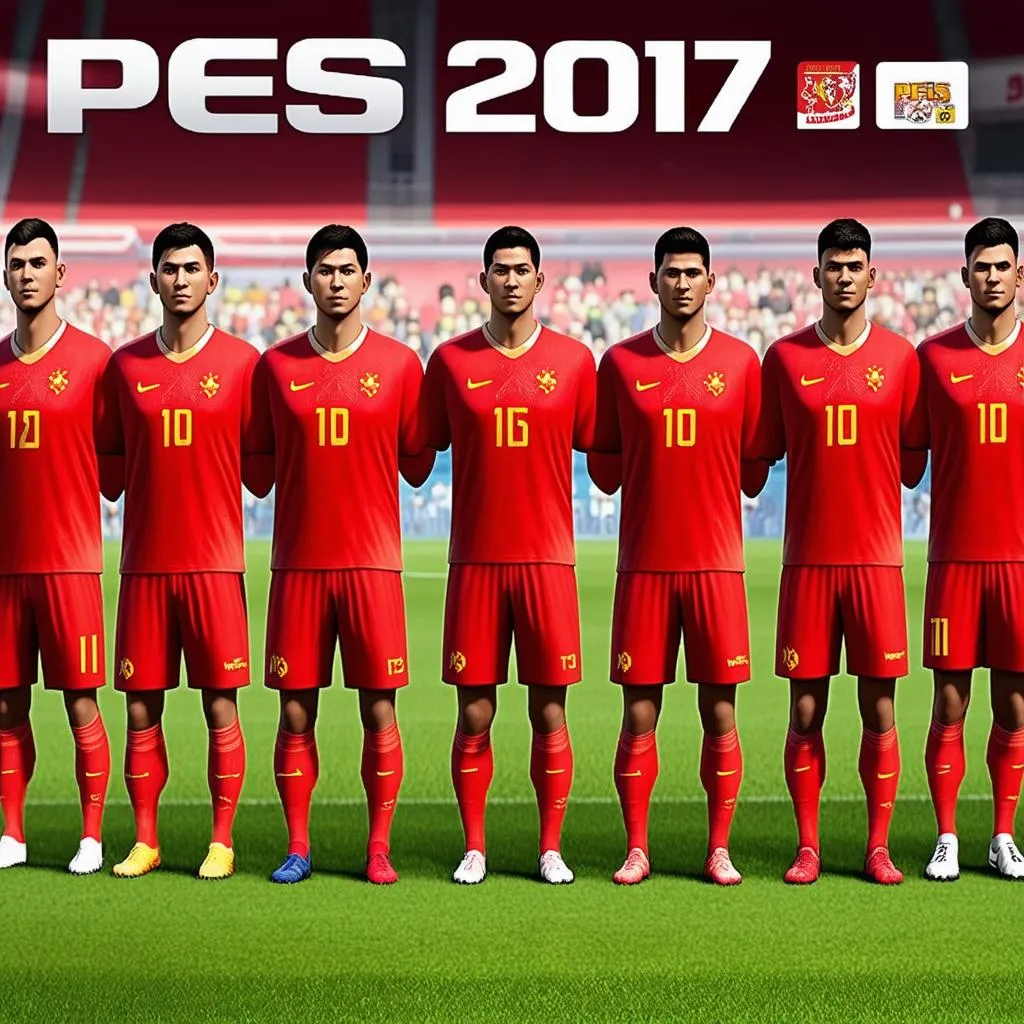 đội-hình-việt-nam-pes-2017