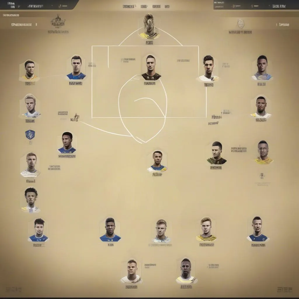 FIFA Online 3 Team Formation