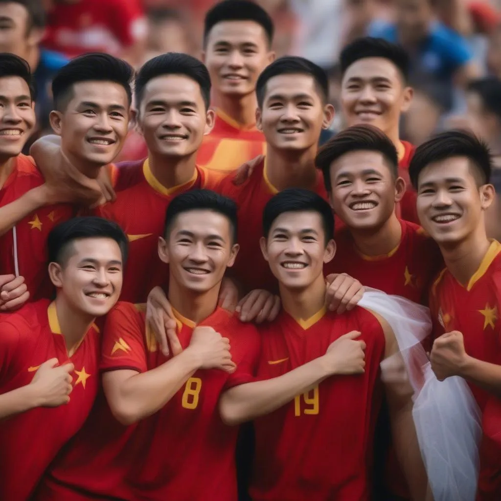 Hình ảnh đội tuyển Việt Nam Asian Cup 2019