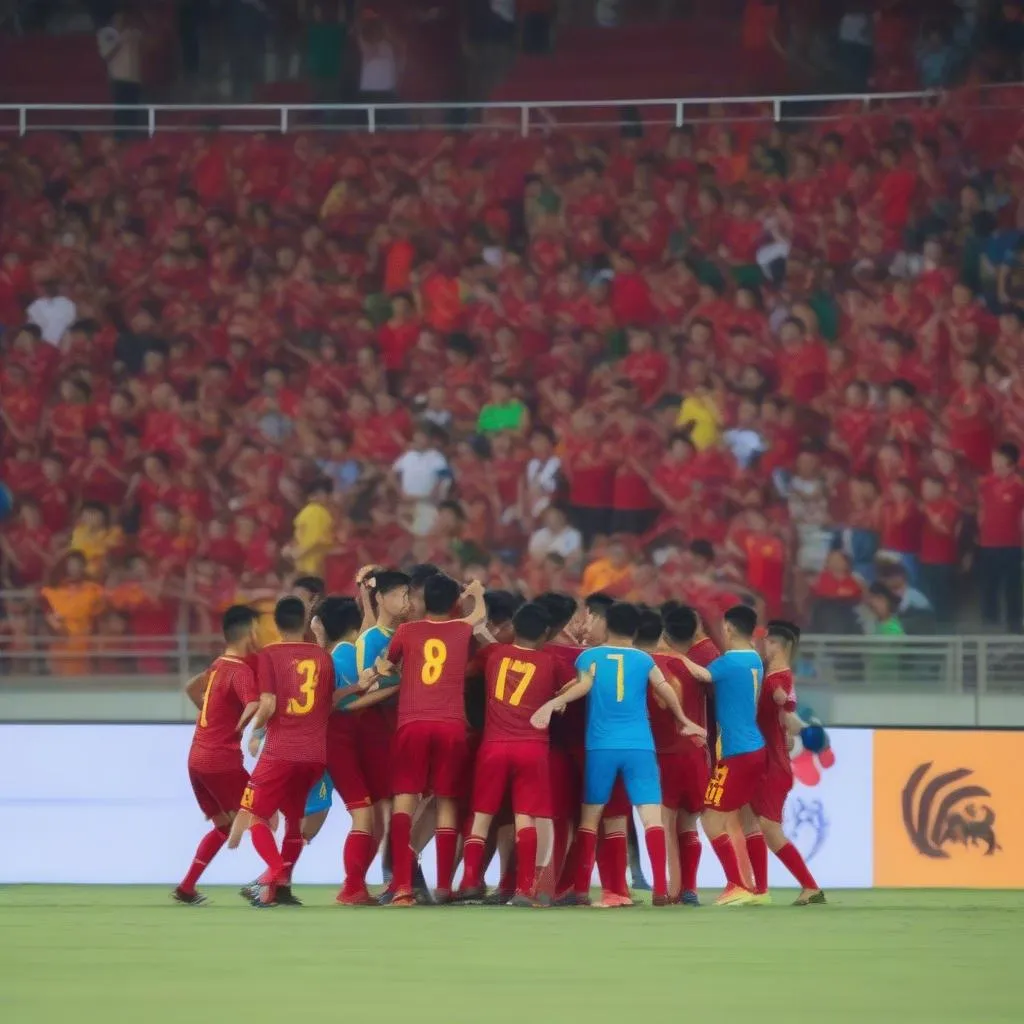 Đội tuyển bóng đá Việt Nam thi đấu vòng loại Asian Cup 2019