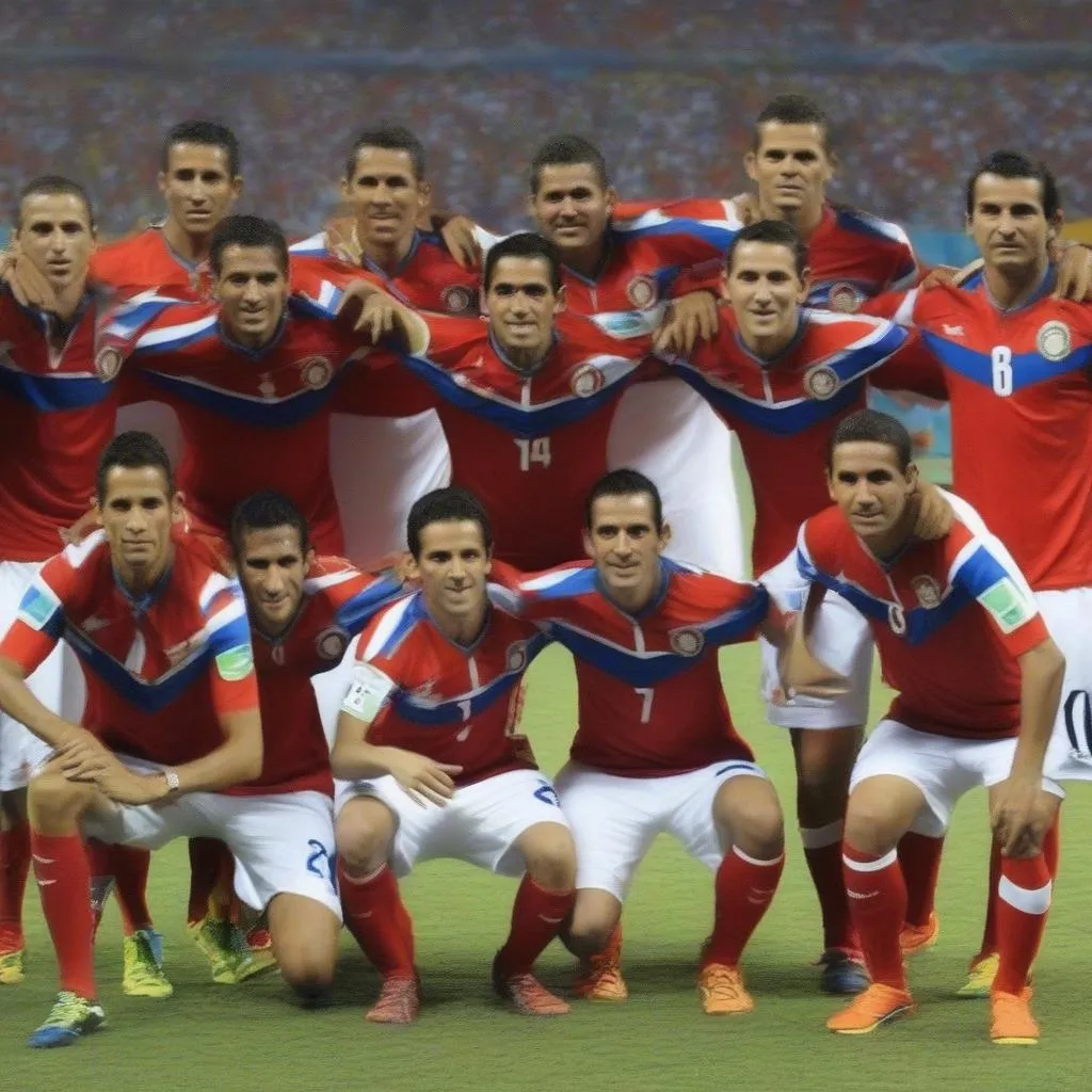 Đội tuyển Costa Rica - World Cup 2014