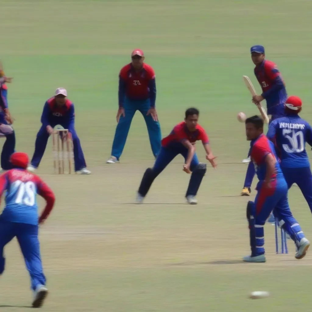 Đội tuyển cricket quốc gia Nepal thi đấu