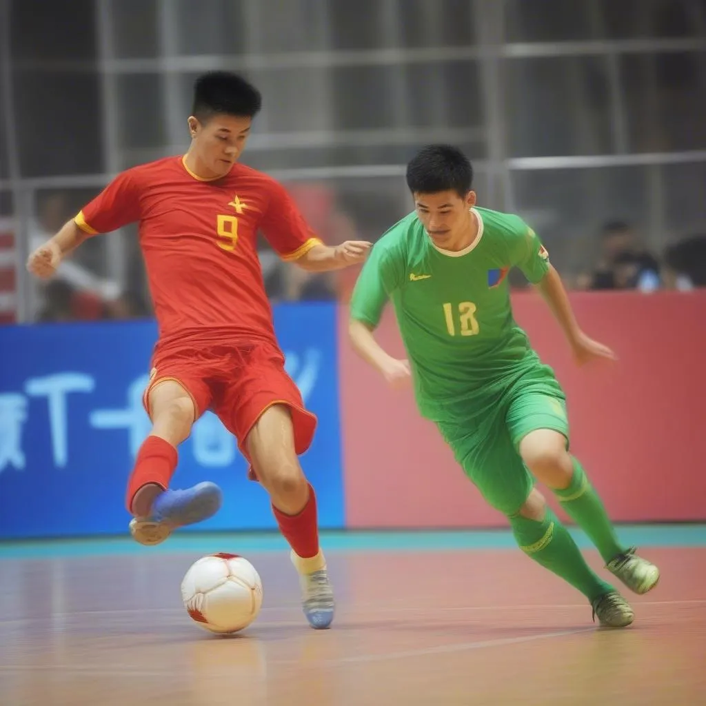 Đội Tuyển Futsal Việt Nam Thi Đấu Với Đội Tuyển Uzbekistan