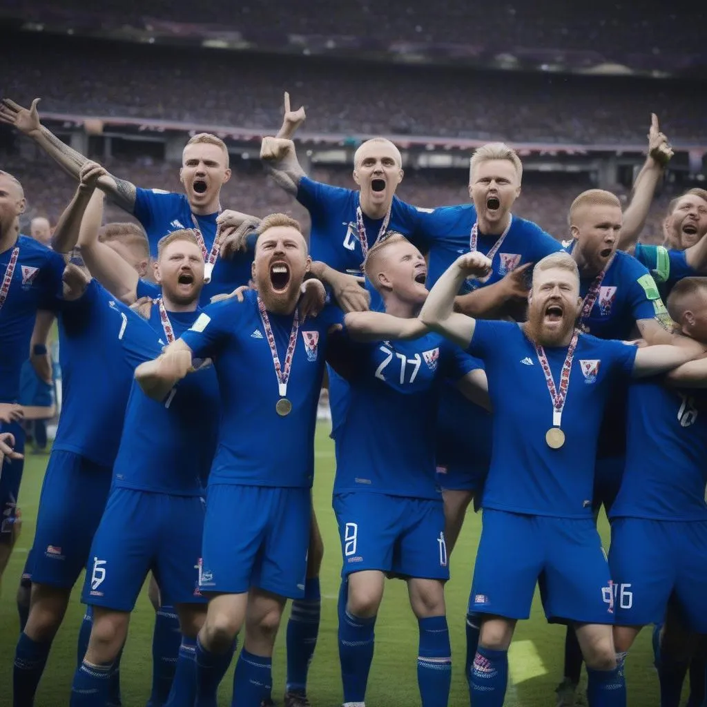 Iceland National Football Team at the 2018 World Cup