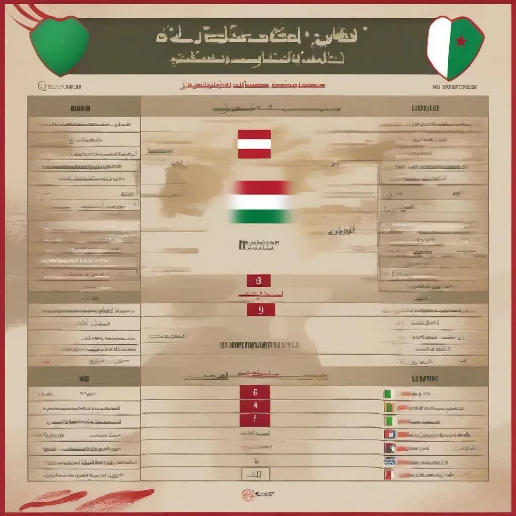 Lịch sử đối đầu giữa đội tuyển Lebanon và Iraq