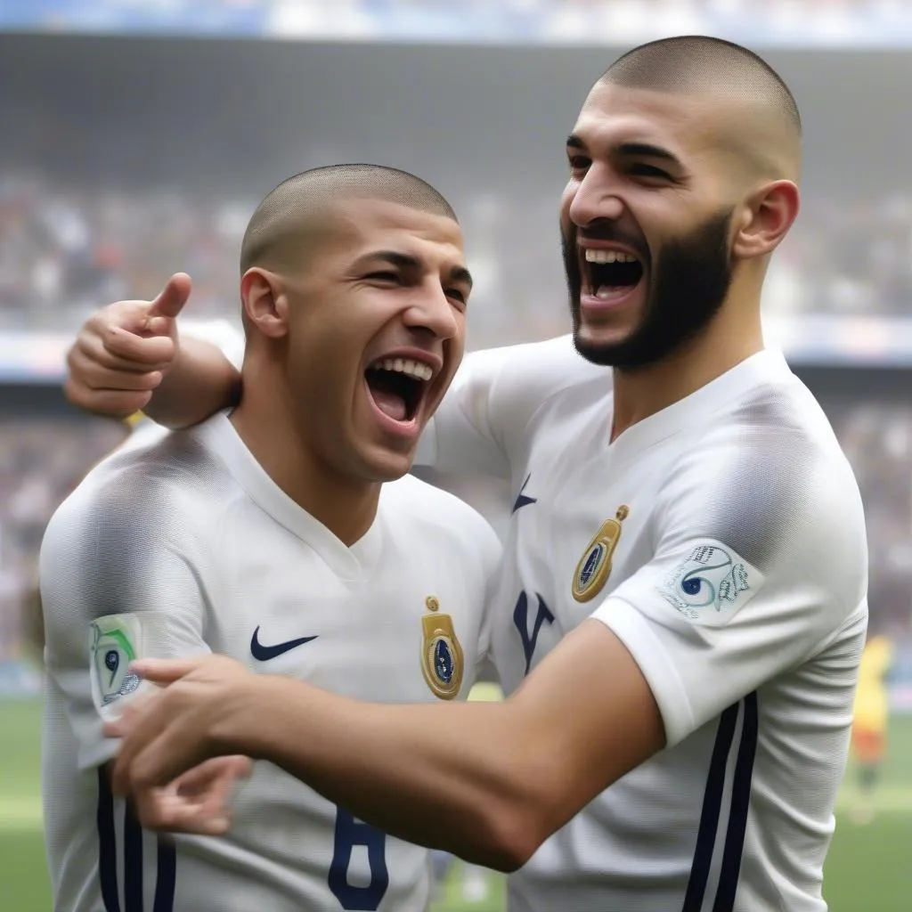 Mbappé và Benzema - Cặp bài trùng của Đội Tuyển Pháp FO4