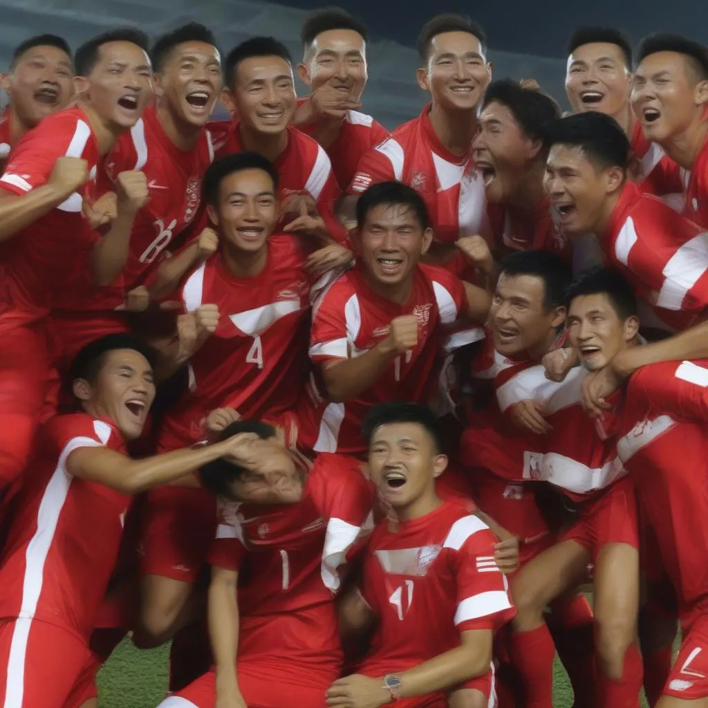 Đội tuyển Singapore chiến thắng giải AFF Championship