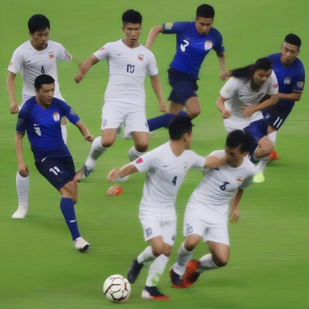 Đội tuyển Thái Lan thi đấu Asian Cup