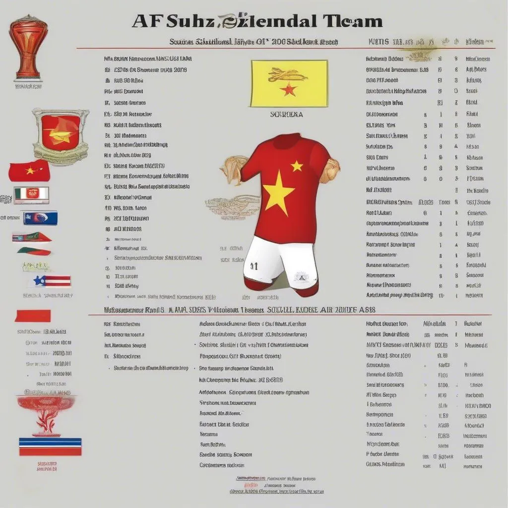 Lịch thi đấu của Đội tuyển Việt Nam tại AFF Suzuki Cup 2008