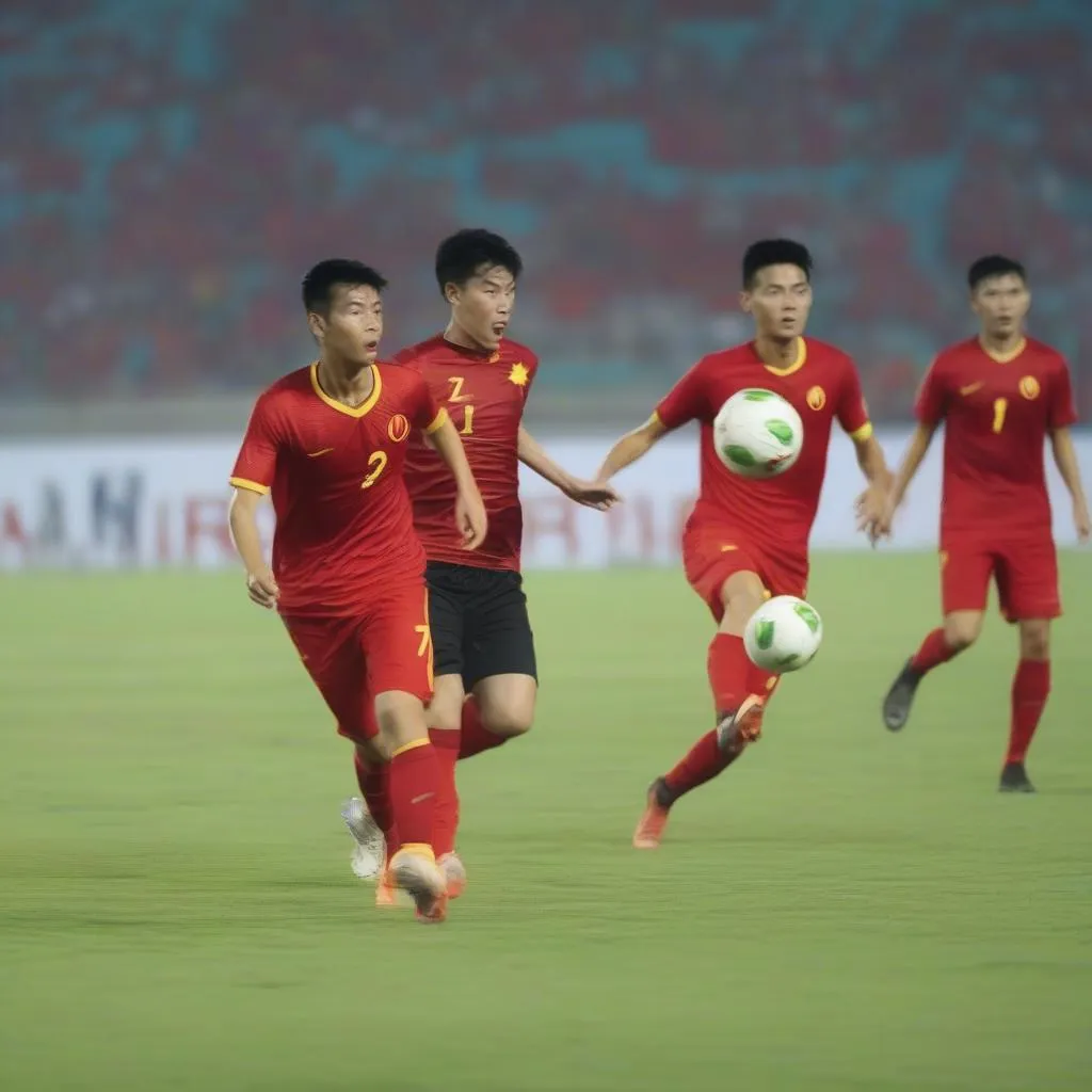 Tuyển Việt Nam thi đấu tại Vòng loại World Cup